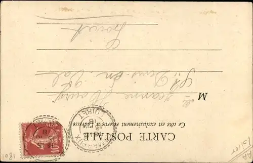 Ak Combreux Loiret, Le Chateau