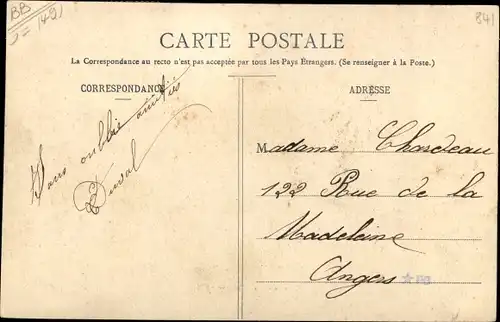 Ak Mazé Maine et Loire, Chateau de Montgeoffroy