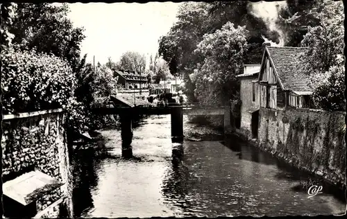 Ak Gisors Eure, Vue sur l´Epte