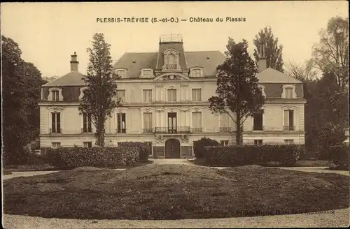 Ak Plessis Trevise Val de Marne, Le Chateau