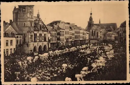 Ak Binche Wallonien Hennegau, Carnaval, Le Rondeau