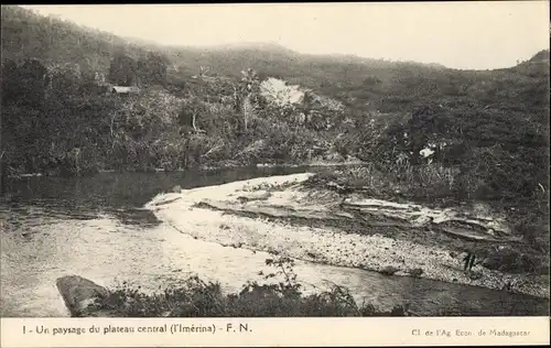 Ak Imerina Madagaskar, Un paysage du plateau central