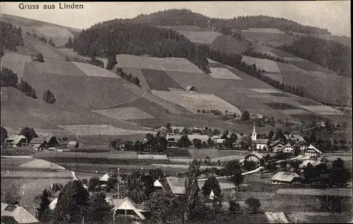 Ak Linden Kanton Bern, Panorama