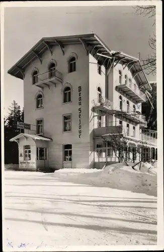 Ak Davos Kanton Graubünden Schweiz, Sporthotel Beau-Sejour, Winter