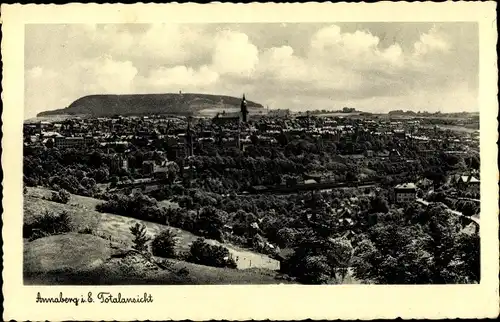 Ak Annaberg Buchholz im Erzgebirge, Panorama