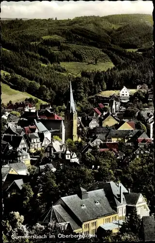 Ak Gummersbach im Oberbergischen Kreis, Blick über die Dächer der Stadt