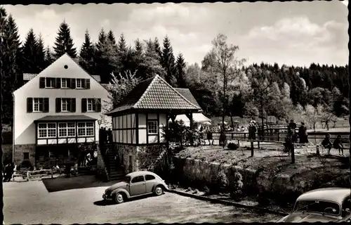 Ak Leopoldstal Horn Bad Meinberg, Teutoburger Wald, Waldrestaurant