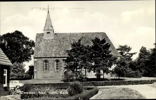 Ak Zweelo Drenthe, Ned. Herv. Kerk