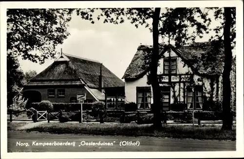 Ak Norg Drenthe, Kampeerboerderij Oosterduinen, Olthof