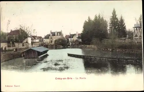 Ak Crecy en Brie Seine et Marne, Le Morin