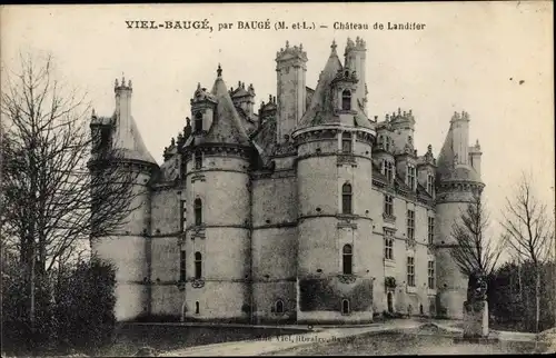 Ak Viel Baugé Maine et Loire, Chateau de Landiter