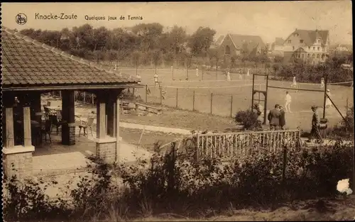 Ak Knokke Heist Westflandern, Quelques jeux de Tennis