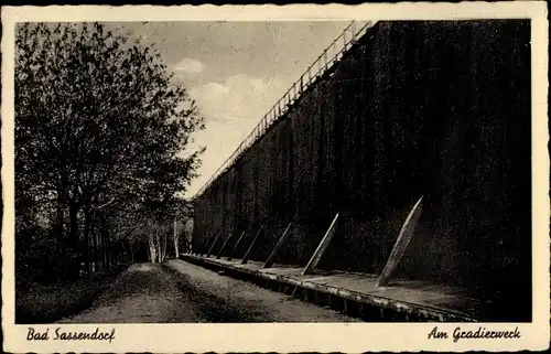 Ak Bad Sassendorf im Kreis Soest, Am Gradierwerk