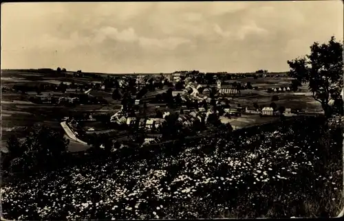 Ak Jöhstadt im Erzgebirge Sachsen, Teilansicht