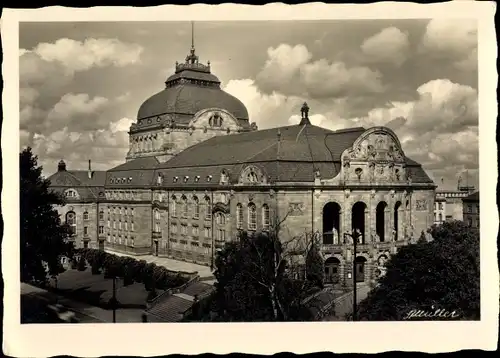 Ak Freiburg im Breisgau, Stadttheater