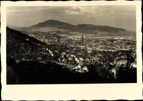 Ak Freiburg im Breisgau, Gesamtansicht