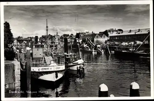 Ak Dordrecht Südholland Niederlande, Nieuwe Haven