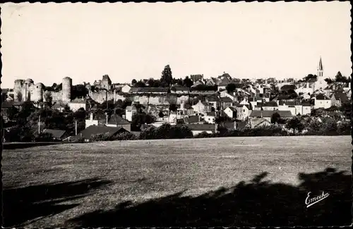 Ak Pouancé Anjou Maine-et-Loire, Vue generale