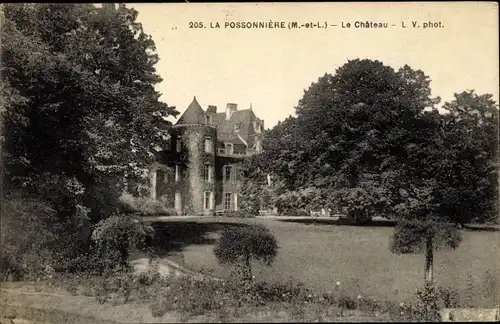 Ak La Possonnière Maine-et-Loire, Le Chateau