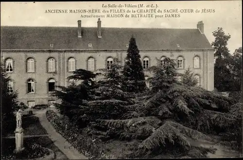 Ak La Salle de Vihiers Maine et Loire, Ancienne Maison Mere des Filles de la Charite du Sacre Coeur