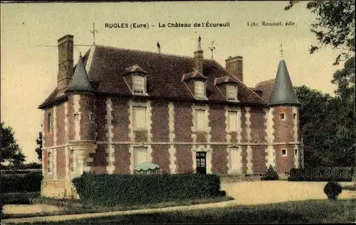 Ak Rugles Eure, Le Château de l'Écureuil