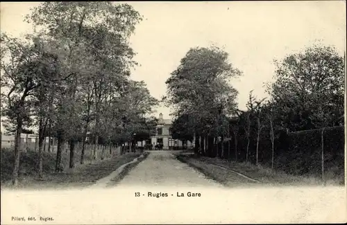 Ak Rugles Eure, La Gare