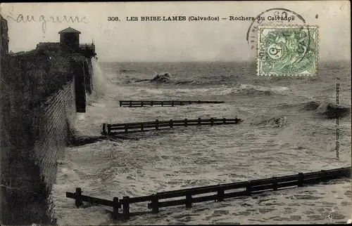 Ak Rochers du Calvados, Les Brise-Lames