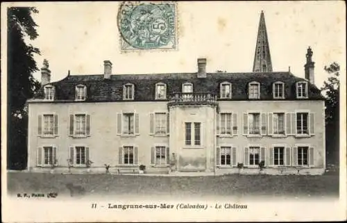 Ak Langrune sur Mer Calvados, Le Château