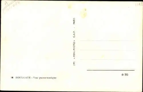 Ak Houlgate Calvados, Vue panoramique