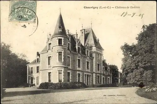 Ak Chauvigny Vienne, Château de Lodiere