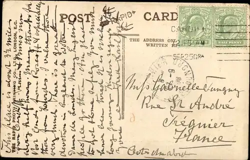 Ak Penarth Wales, The Esplanade