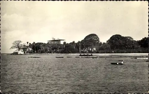 Ak Conakry Guinea, Hotel de France