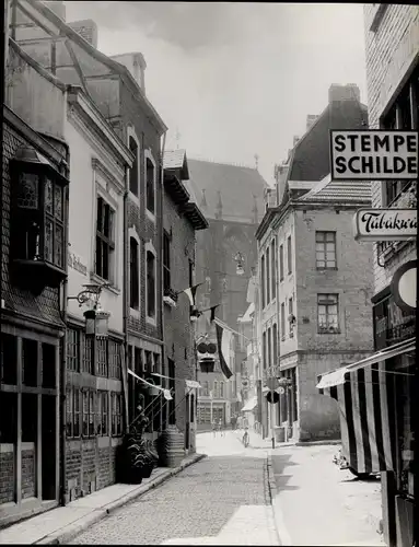 Foto Aachen in Nordrhein Westfalen, Münster von der Körbergasse aus gesehen