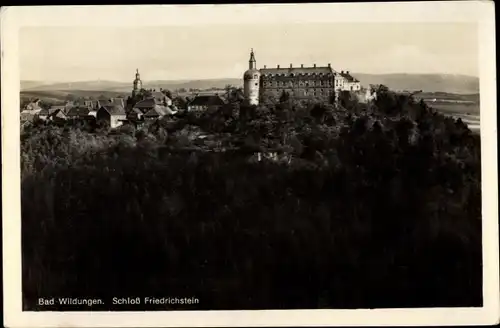 Ak Bad Wildungen in Nordhessen, Schloss Friedrichstein