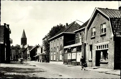 Ak Zeddam Gelderland Niederlande, Benedendorpsstraat