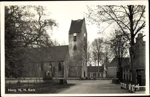 Ak Norg Drenthe, Ned. Herv. Kerk