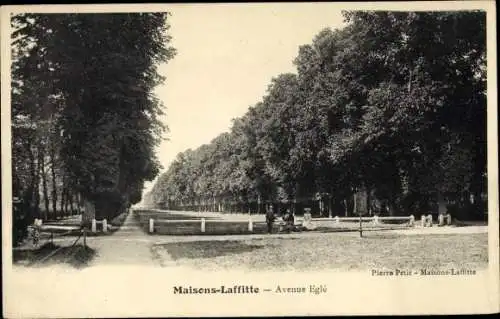 Ak Maisons Laffitte Yvelines, Avenue Egle