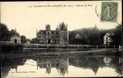 Ak La Salle de Vihiers Maine et Loire, Chateau du Breil