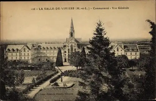 Ak La Salle de Vihiers Maine et Loire, La Commmunaute, Vue generale