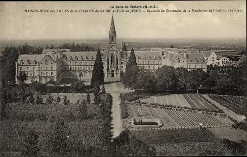 Ak La Salle de Vihiers Maine et Loire, Ancienne Maison Mere des Filles de la Charite du Sacre Coeur