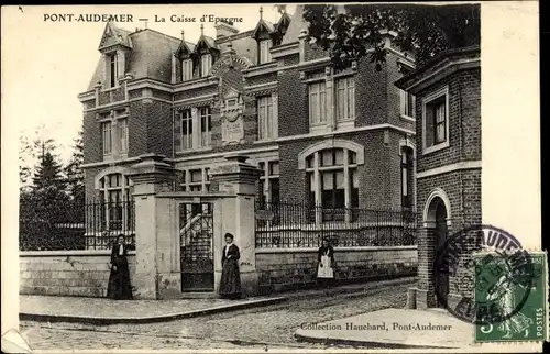 Ak Pont Audemer Eure, La Caisse d'Epargne