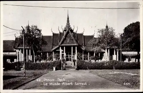 Ak Pnom Penh Kambodscha, Le Musee Albert Sarraut