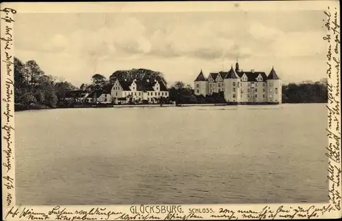 Ak Glücksburg an der Ostsee, Schloss