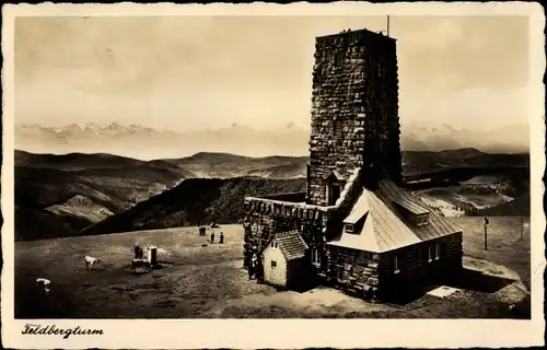 Ak Feldberg im Schwarzwald, Turm