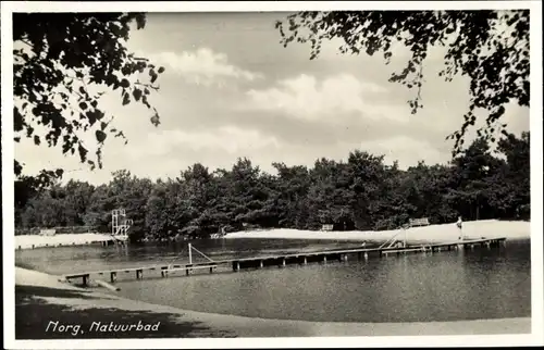 Ak Norg Drenthe, Natuurbad, Freibad