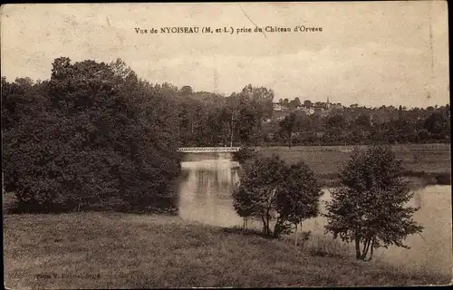 Ak Nyoiseau Maine et Loire, Chateau d'Orveau