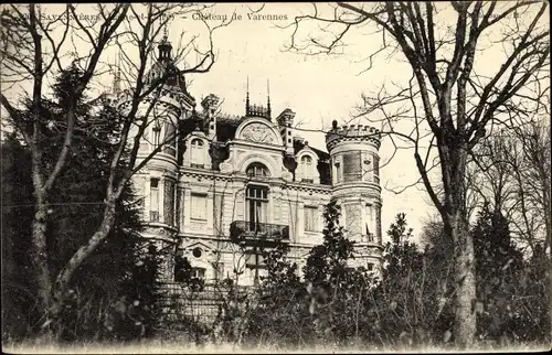 Ak Savennières Maine et Loire, Chateau de Varennes