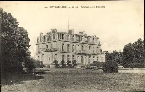 Ak Savennières Maine et Loire, Chateau de la Bizoliere