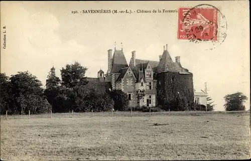 Ak Savennières Maine et Loire, Chateau de la Forestrier