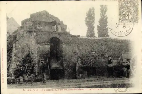 Ak Saint Pryvé Saint Mesmin Loiret, Vieille Tuilerie